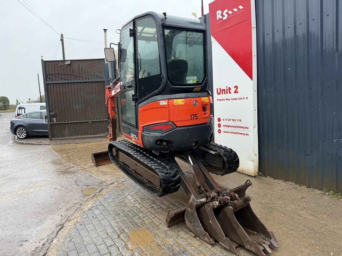 Used Kubota U27-4 2.7t Mini Excavator