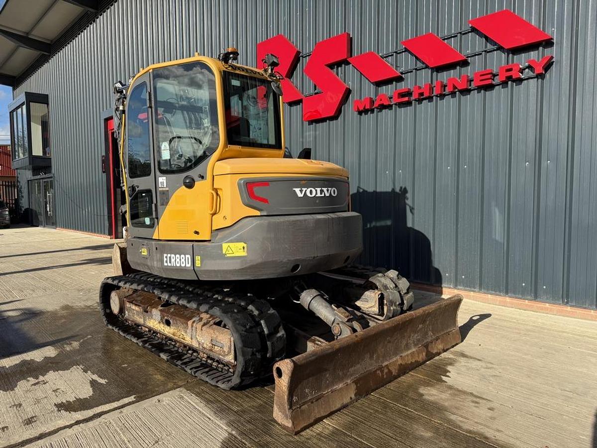 Used Volvo ECR88D 9t Mini Excavator