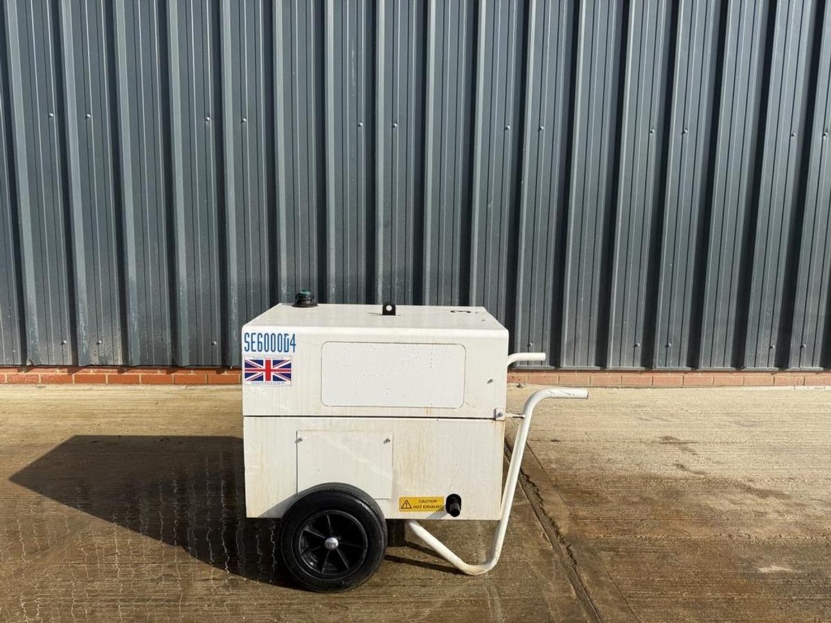 Used Stephill Generators SE6000 D4 6 kVA Diesel Generator