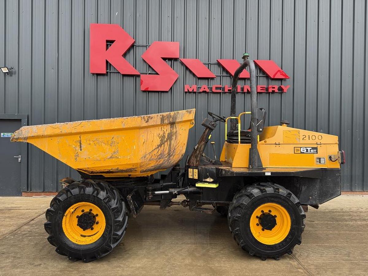 Used JCB 6TST 6 Ton Swivel Dumper