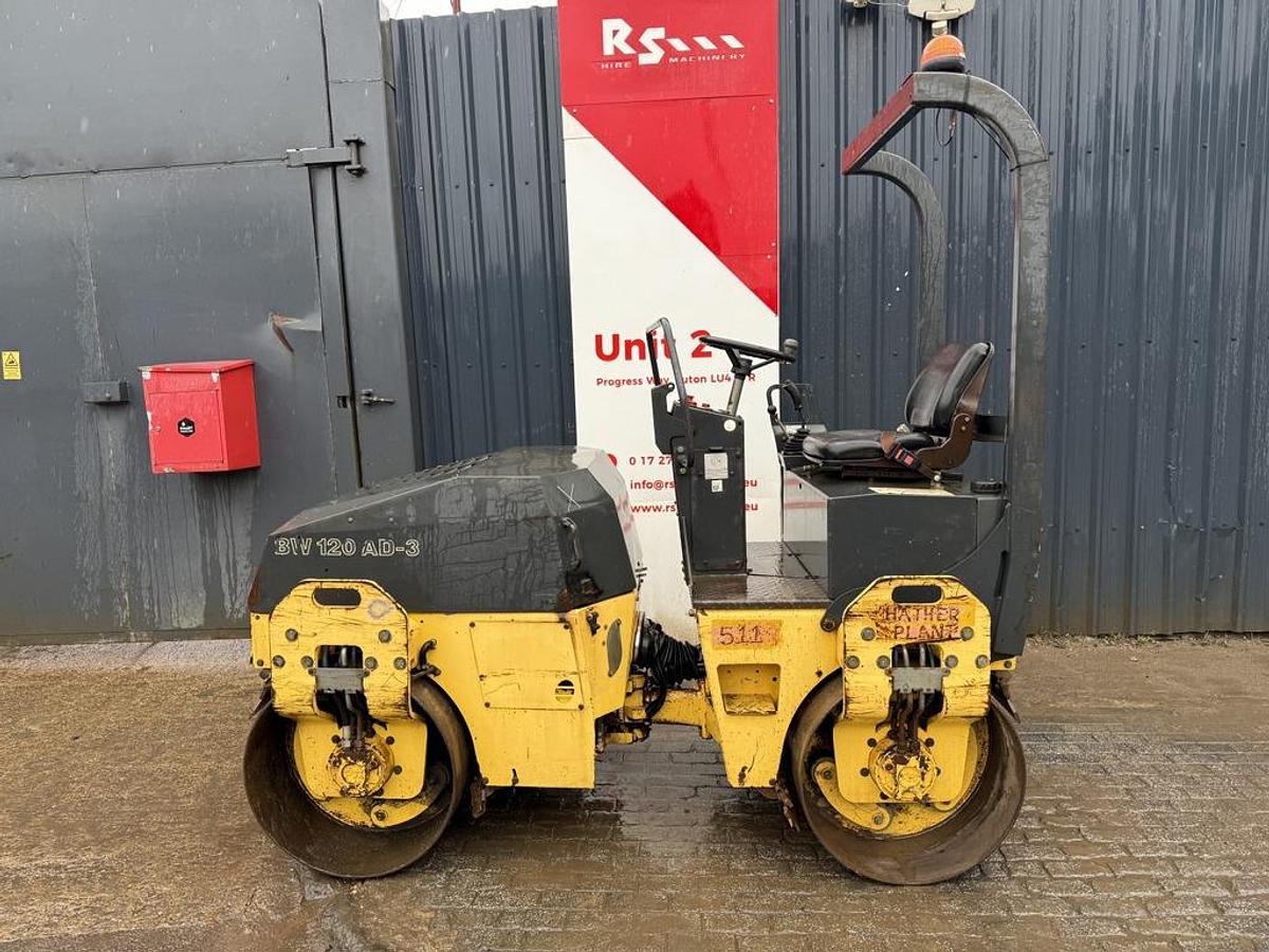 Used Bomag BW 120 AD-3 3t Roller