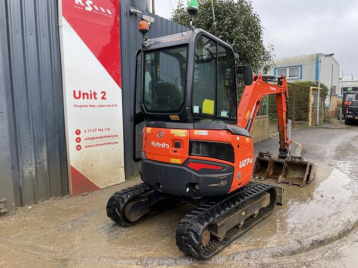 Used KUBOTA U27-4 2.7t Mini Excavator