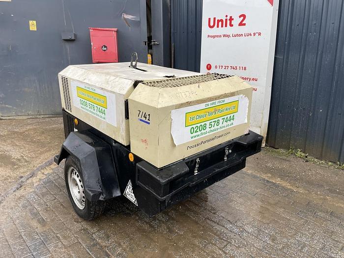 Used Doosan 7/41 4.0 m3/min Compressor