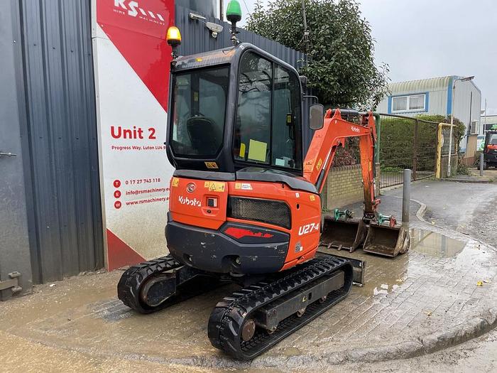 Used KUBOTA U27-4 2.7t Mini Excavator