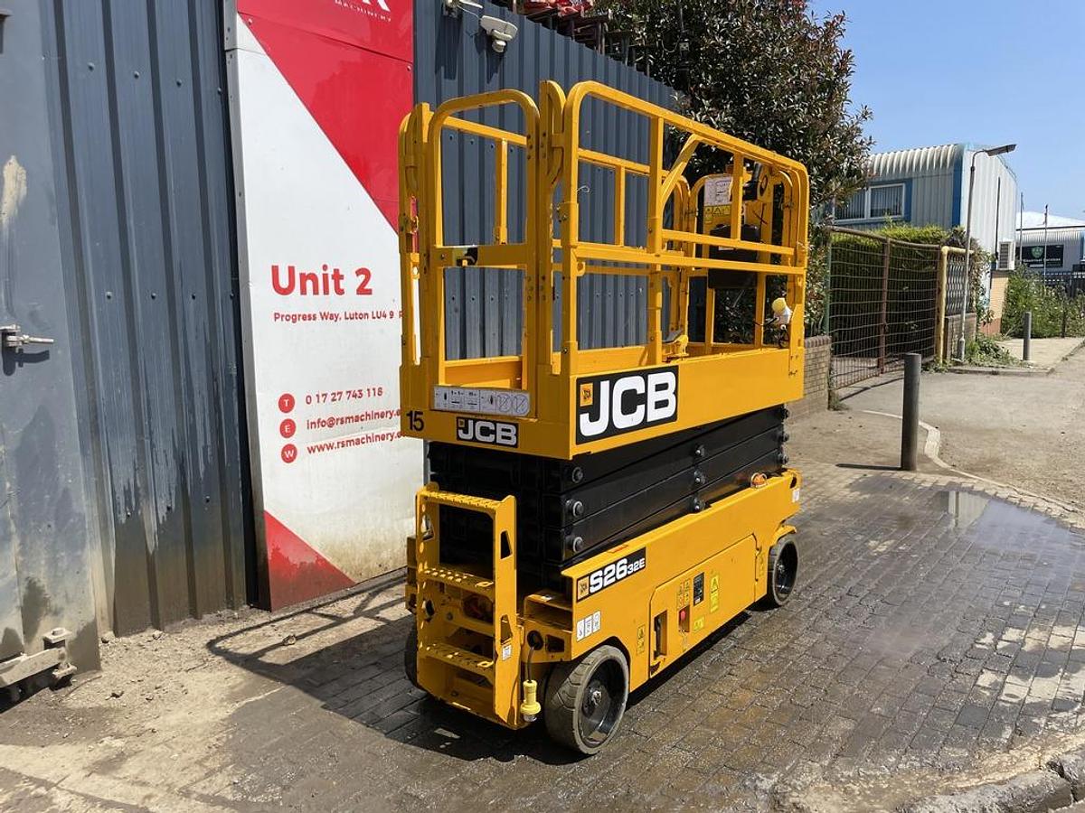 Used JCB S2632E 10m Electric Scissor Lift