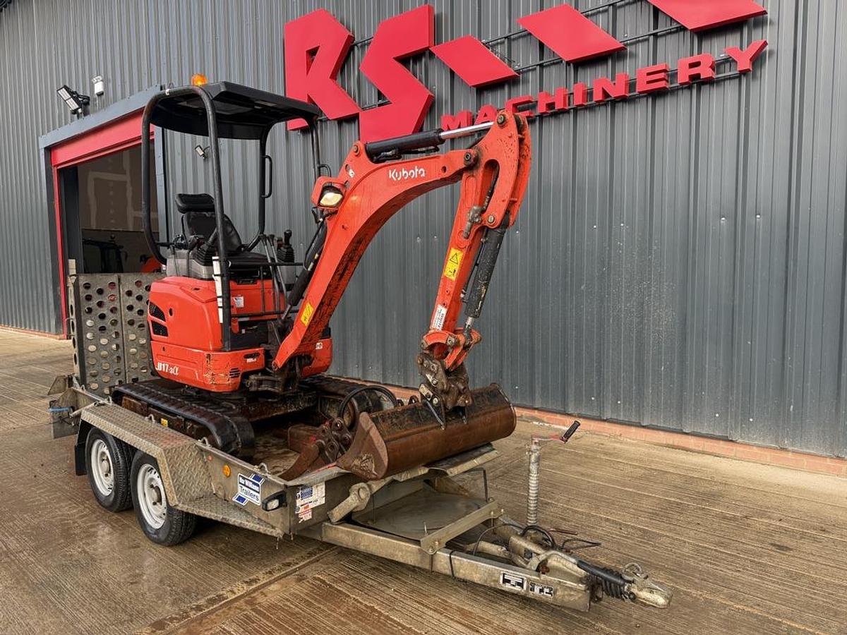 Used Kubota U17-3 1,7t Mini Excavator +Trailer +Breaker
