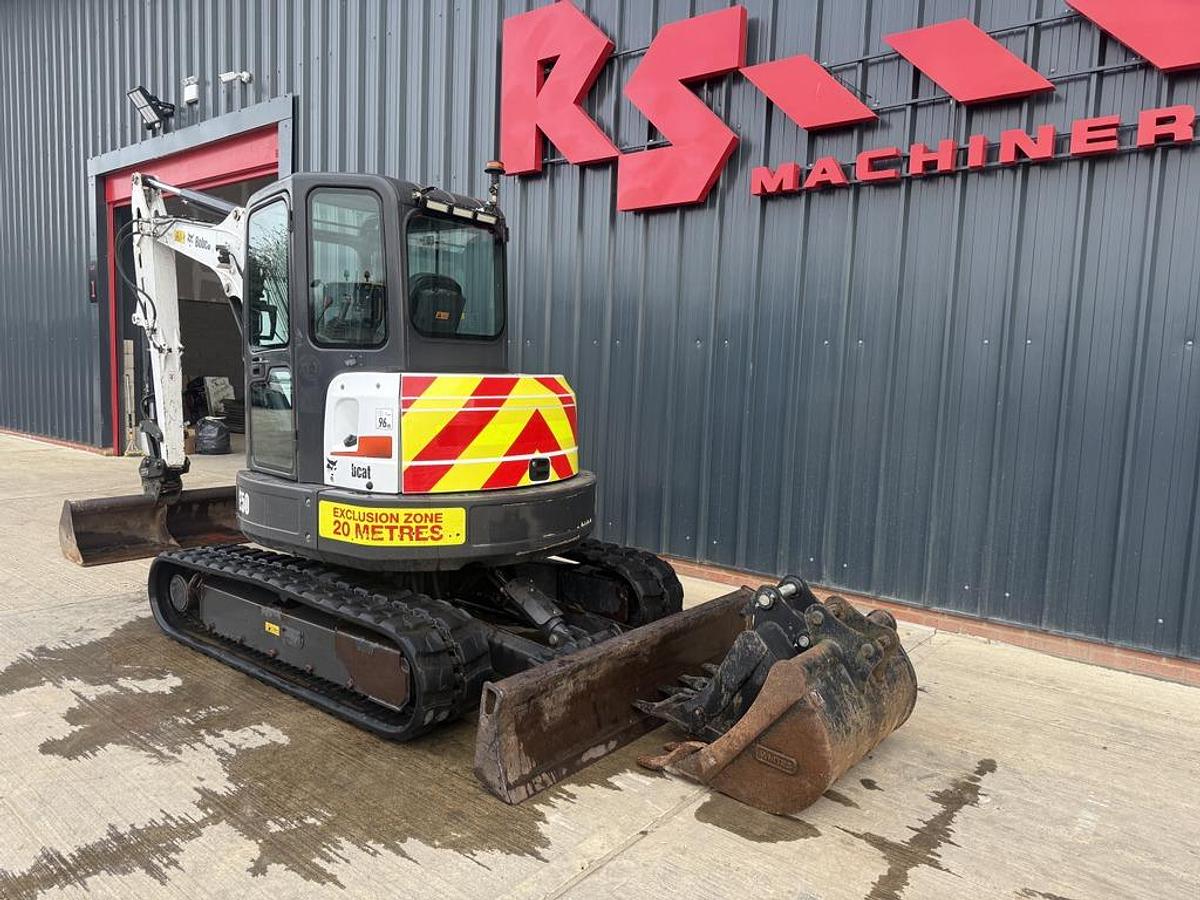 Used Bobcat E50 5t Mini Excavator