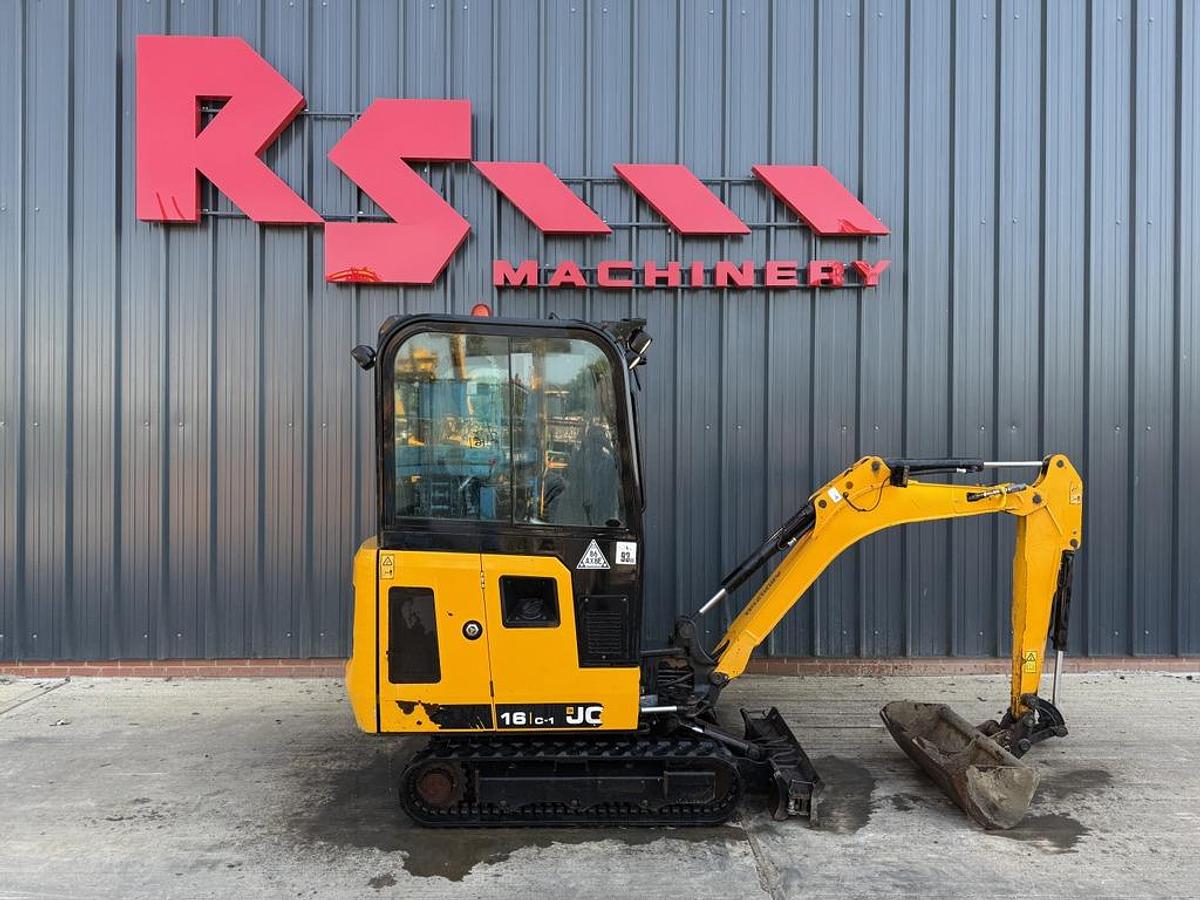 Used JCB 16C-1 1.7t Mini Excavator