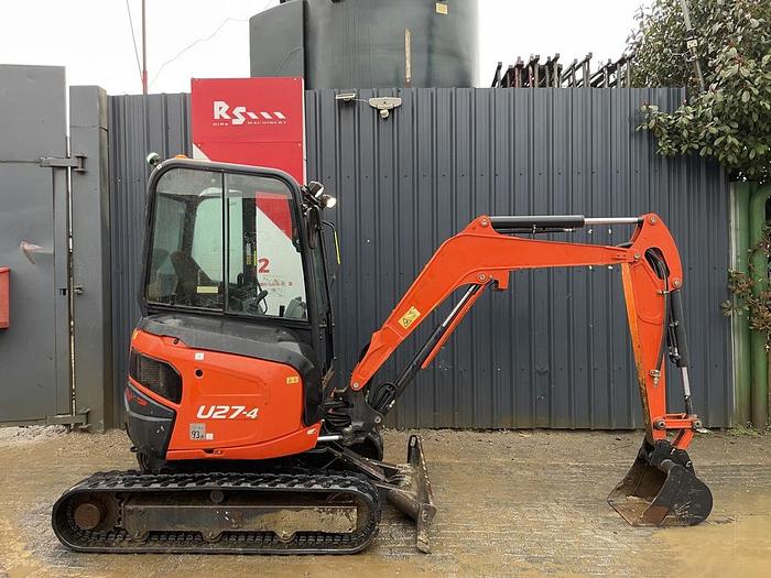 Used Kubota U27-4 2.7t Mini Excavator