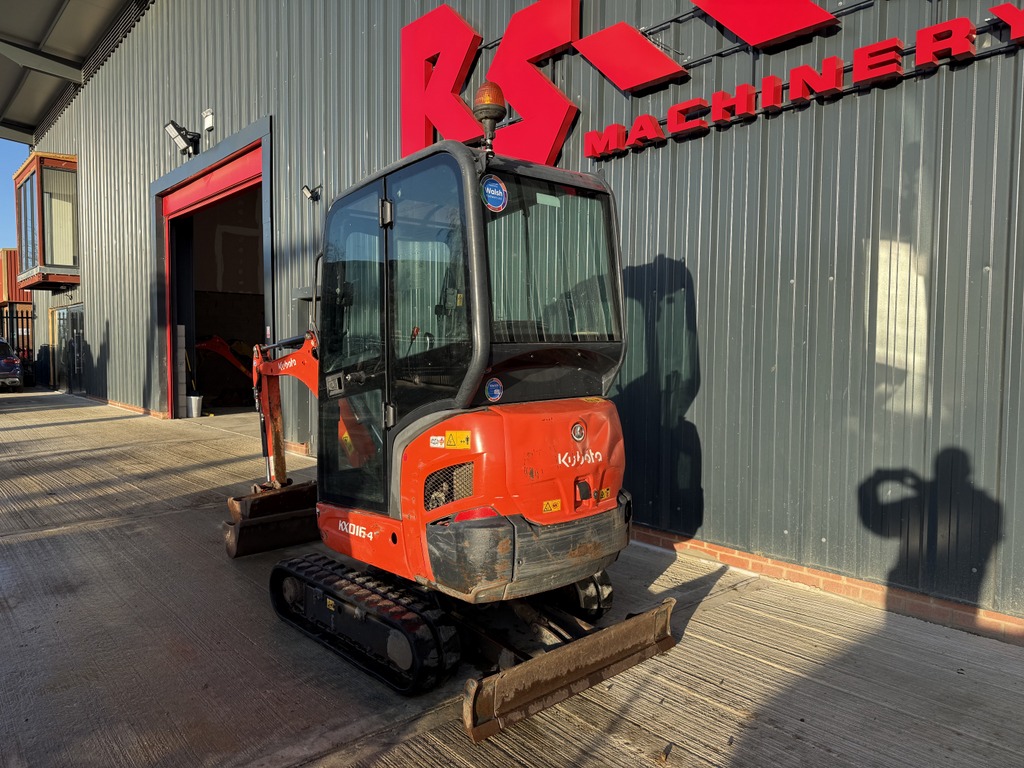 Used Kubota KX016-4 1.6t Mini Excavator