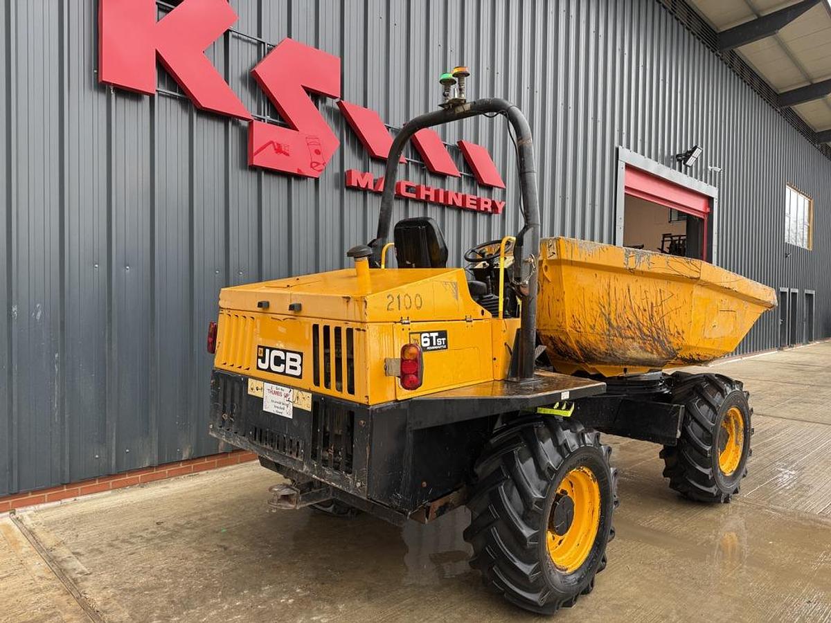 Used JCB 6TST 6 Ton Swivel Dumper