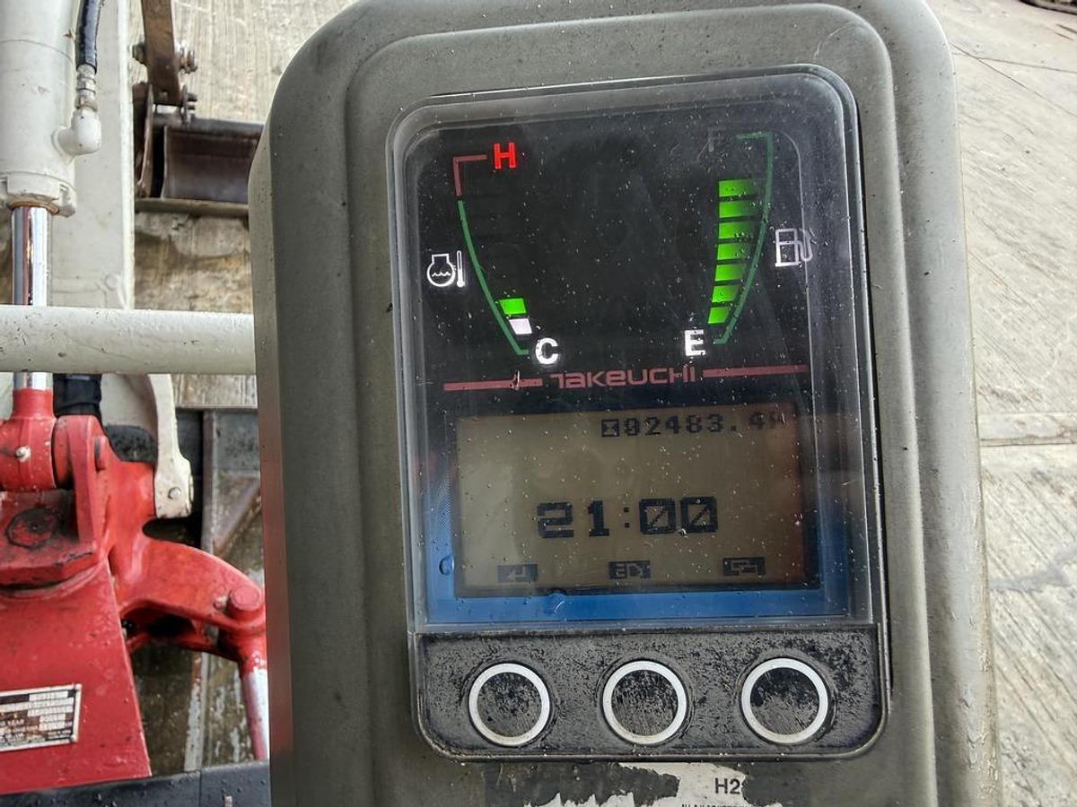 Used Takeuchi TB216 1.8t Mini Excavator