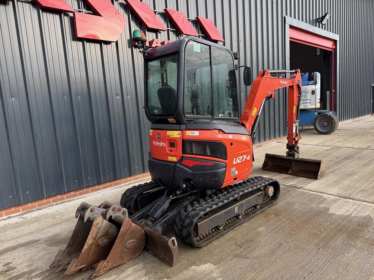 Used Kubota U27-4 2.7t Mini Excavator