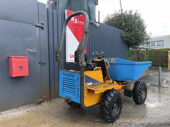 Used Thwaites 3 Tonne Swivel Dumper