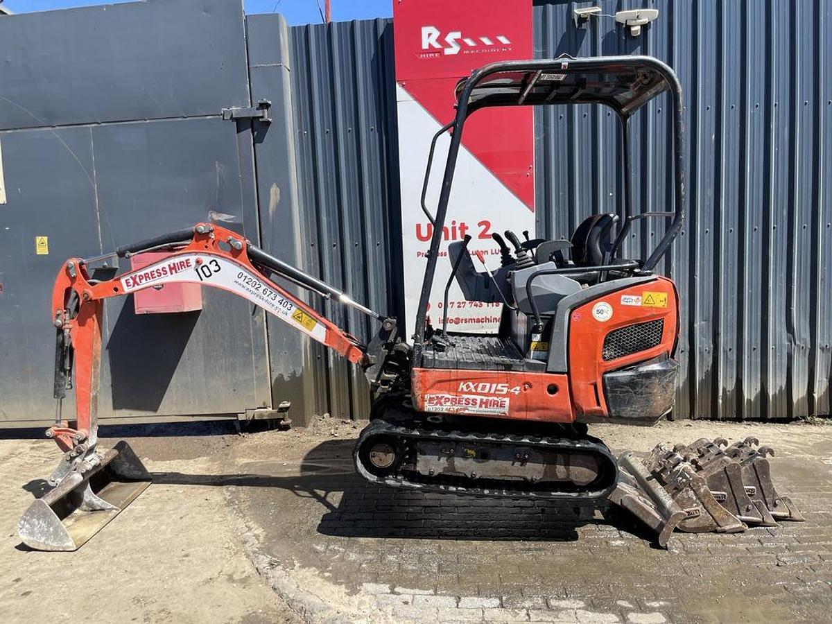 Used Kubota KX015-4 1.5t Mini Excavator
