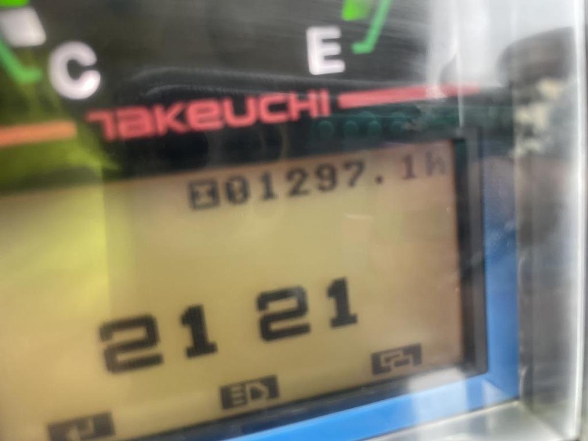 Used Takeuchi TB216 Mini Excavator + Breaker