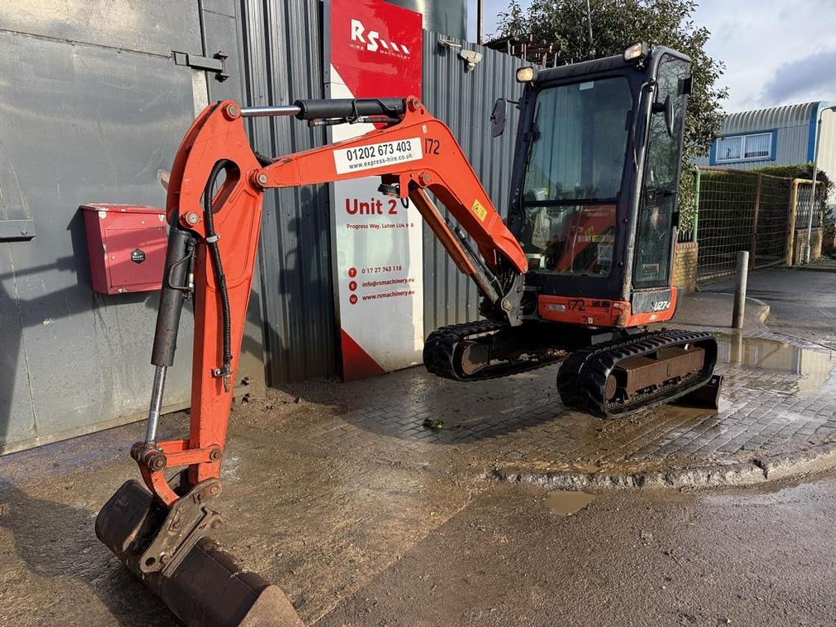 Used Kubota U27-4 2.7t Mini Excavator