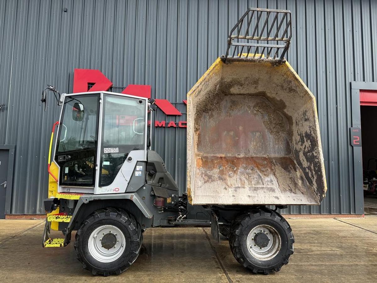 Used Wacker Neuson DV60 6t Dual View Swivel Dumper