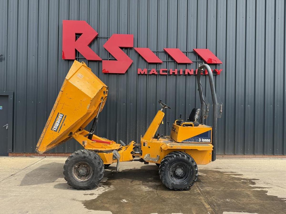 Used Thwaites 3 Tonne Swivel Dumper