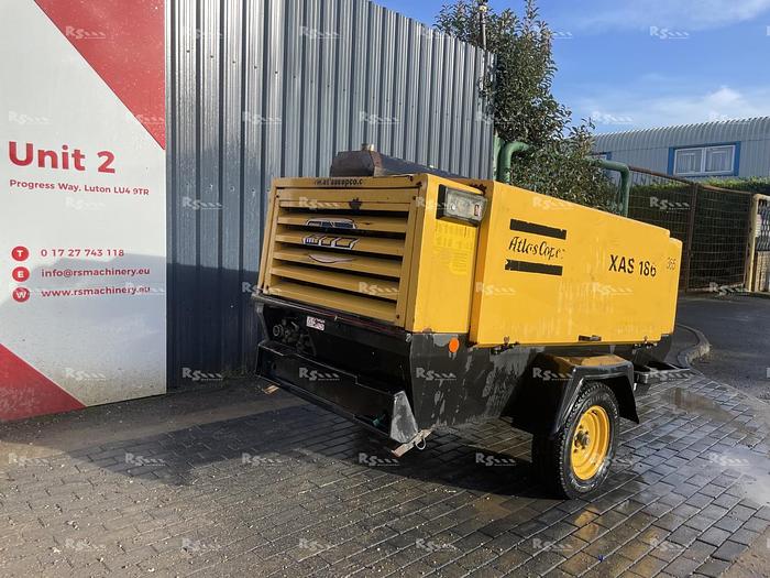 Used ATLAS COPCO XAS186 DD