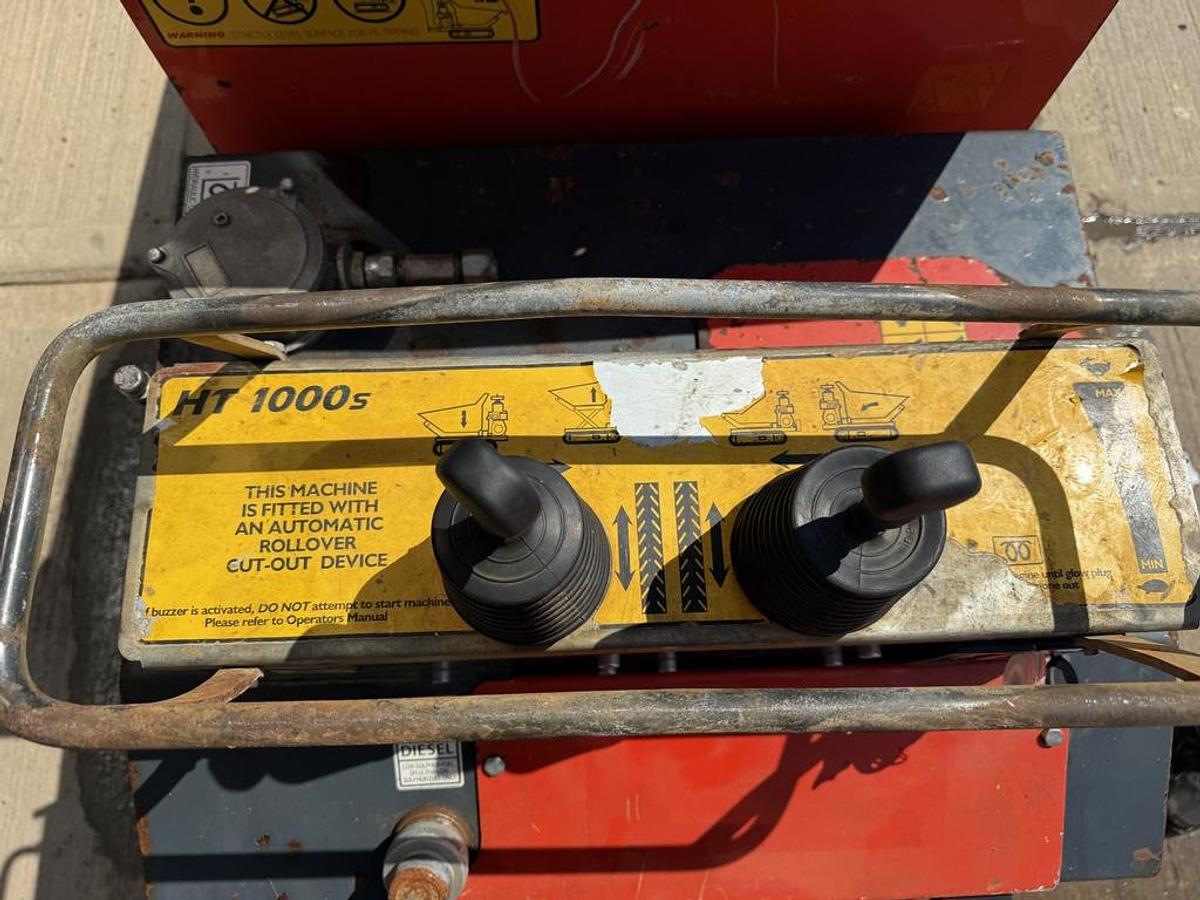 Used Slanetrac HT1000s 1t Track Dumper