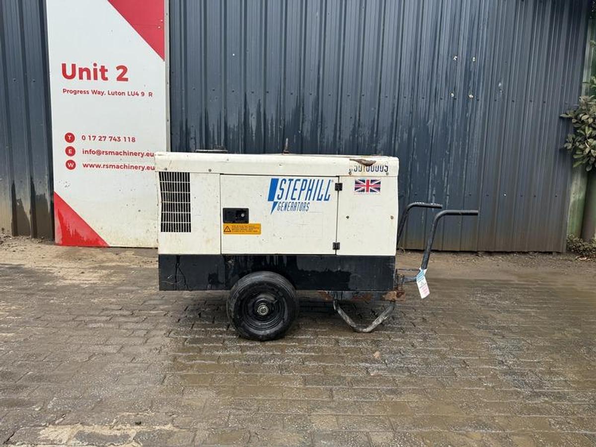 Used Stephill SSD10000 10 kVA Generator