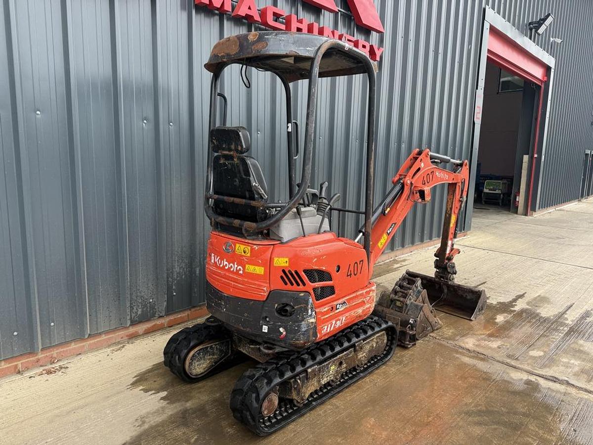 Used Kubota U17-3 1,7t Mini Excavator