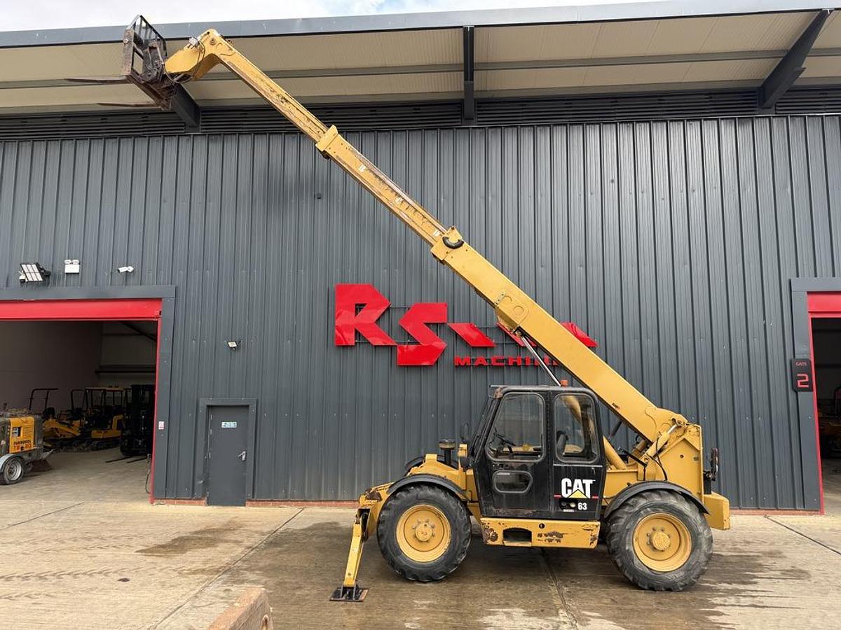 Used Caterpillar TH63 12.5m 3t Telehandler