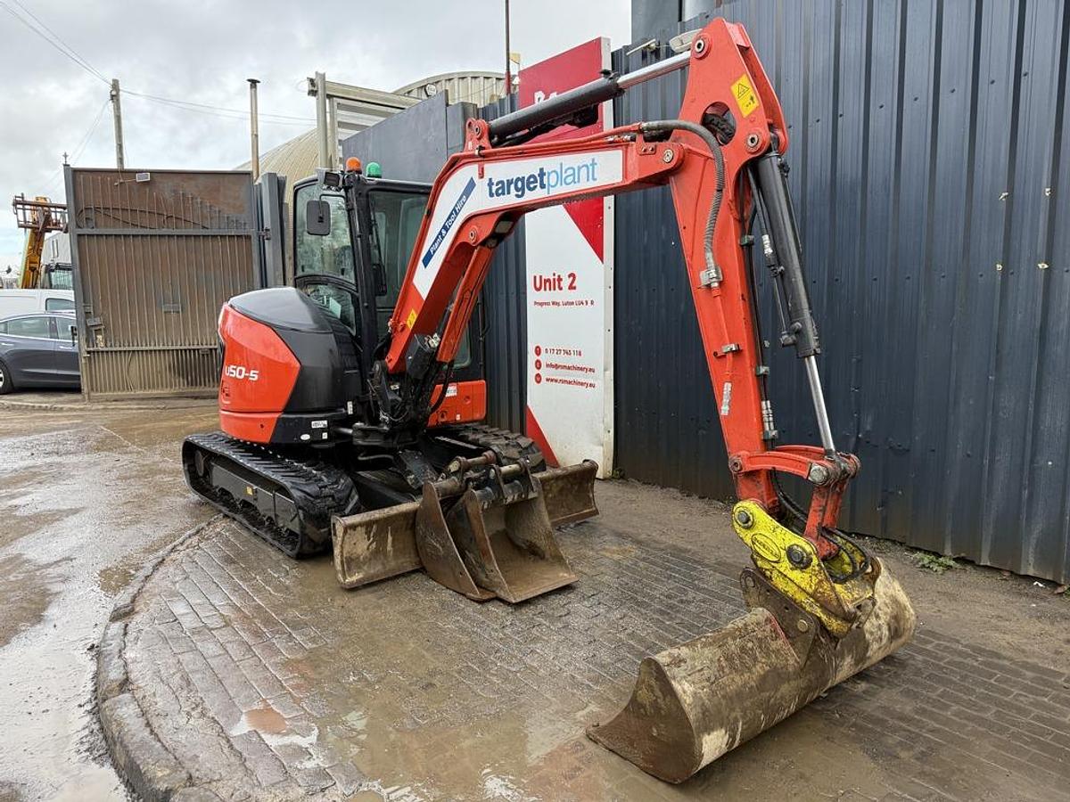 Used Kubota U50-5 5t Mini Excavator