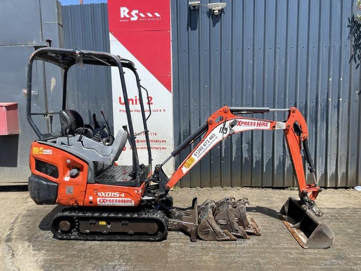 Used Kubota KX015-4 1.5t Mini Excavator