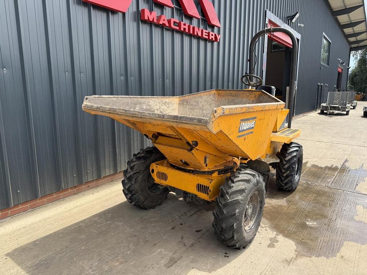 Used Thwaites 3 Tonne Swivel Dumper