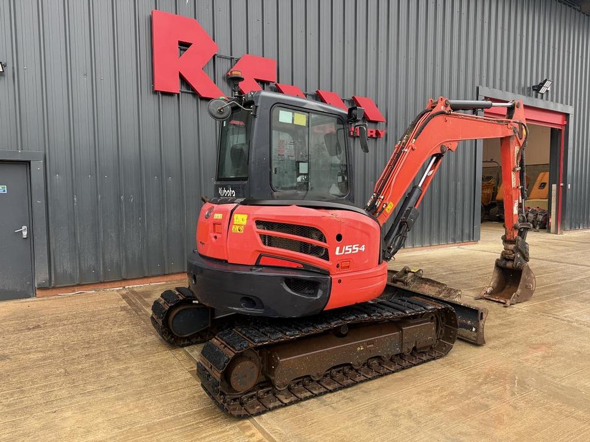 Used Kubota U55-4 5.5t Mini Excavator