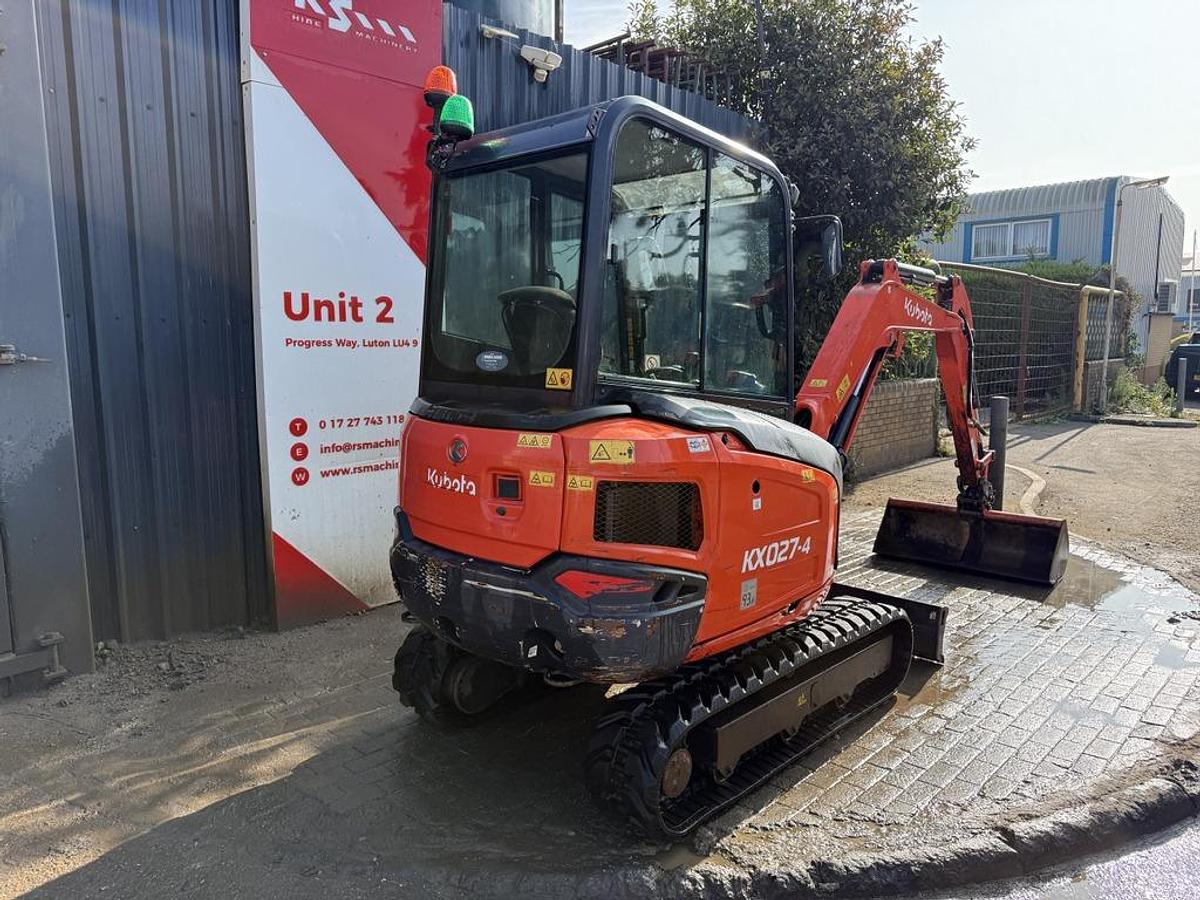 Used Kubota KX027-4 2.7t Mini Excavator