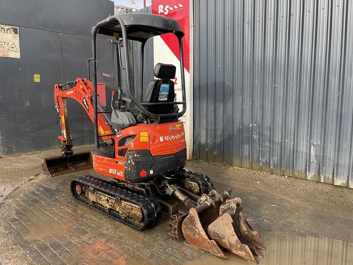 Used Kubota U17-3 1,7t Mini Excavator