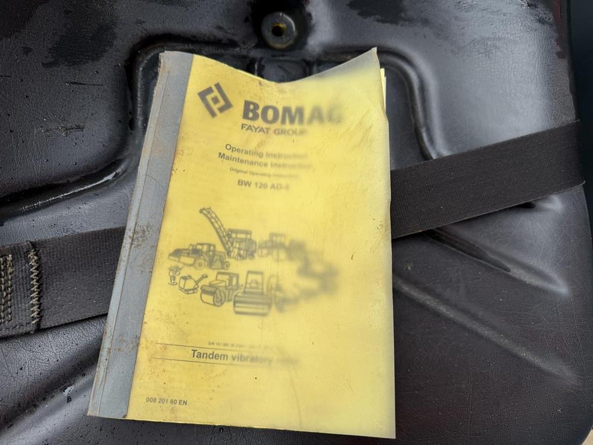Used Bomag BW 120 AD-5 3t Roller