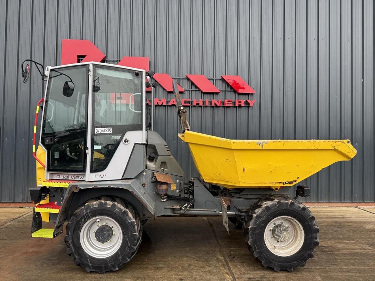 Used Wacker Neuson DV60 6t Dual View Swivel Dumper