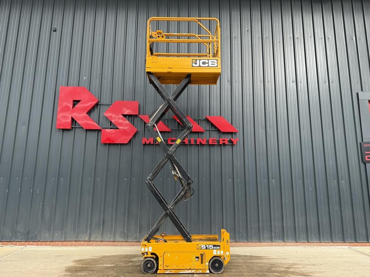 Used JCB S1530E 6m Electric Scissor Lift