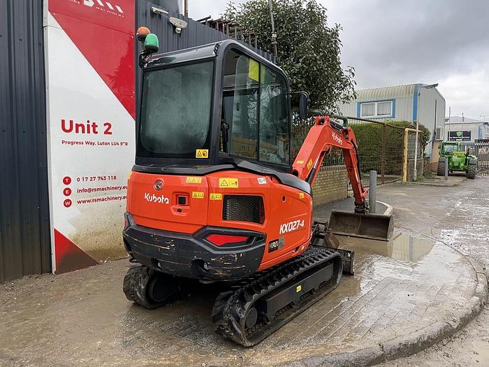 Used Kubota KX027-4 2.7t Mini Excavator