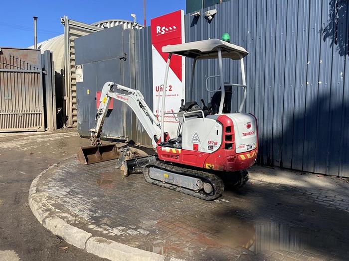Used Takeuchi TB216 Mini Excavator