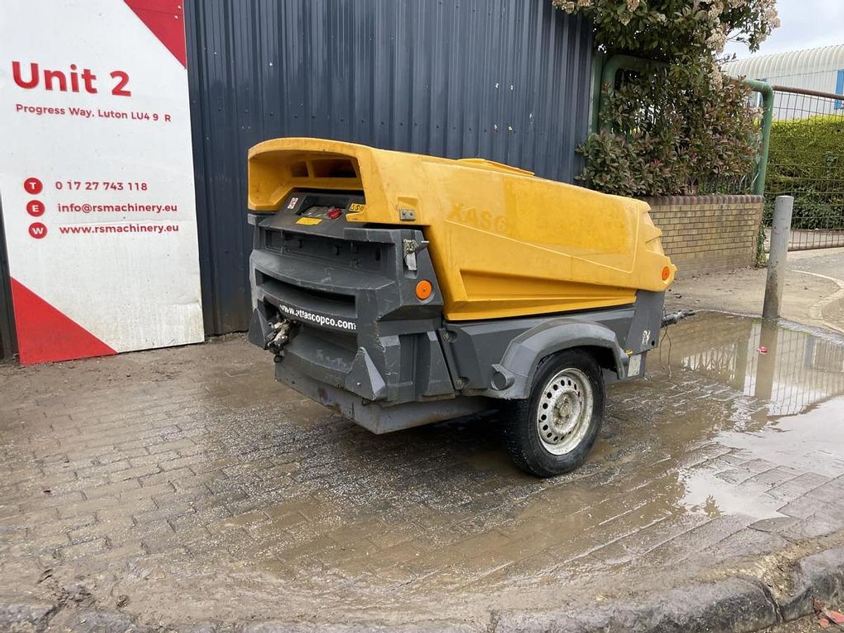 Used Atlas Copco XAS67 3.6 m3/min Compressor