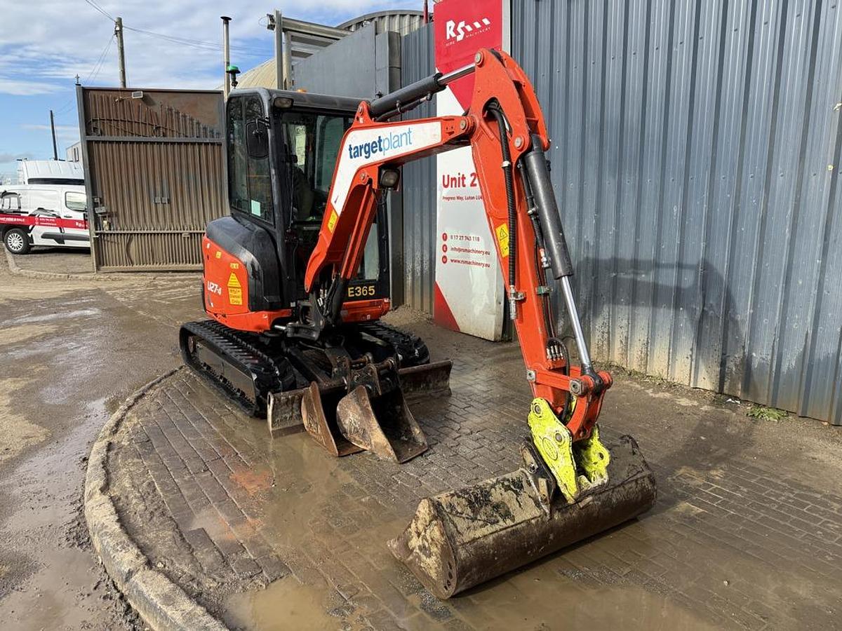 Used Kubota U27-4 2.7t Mini Excavator