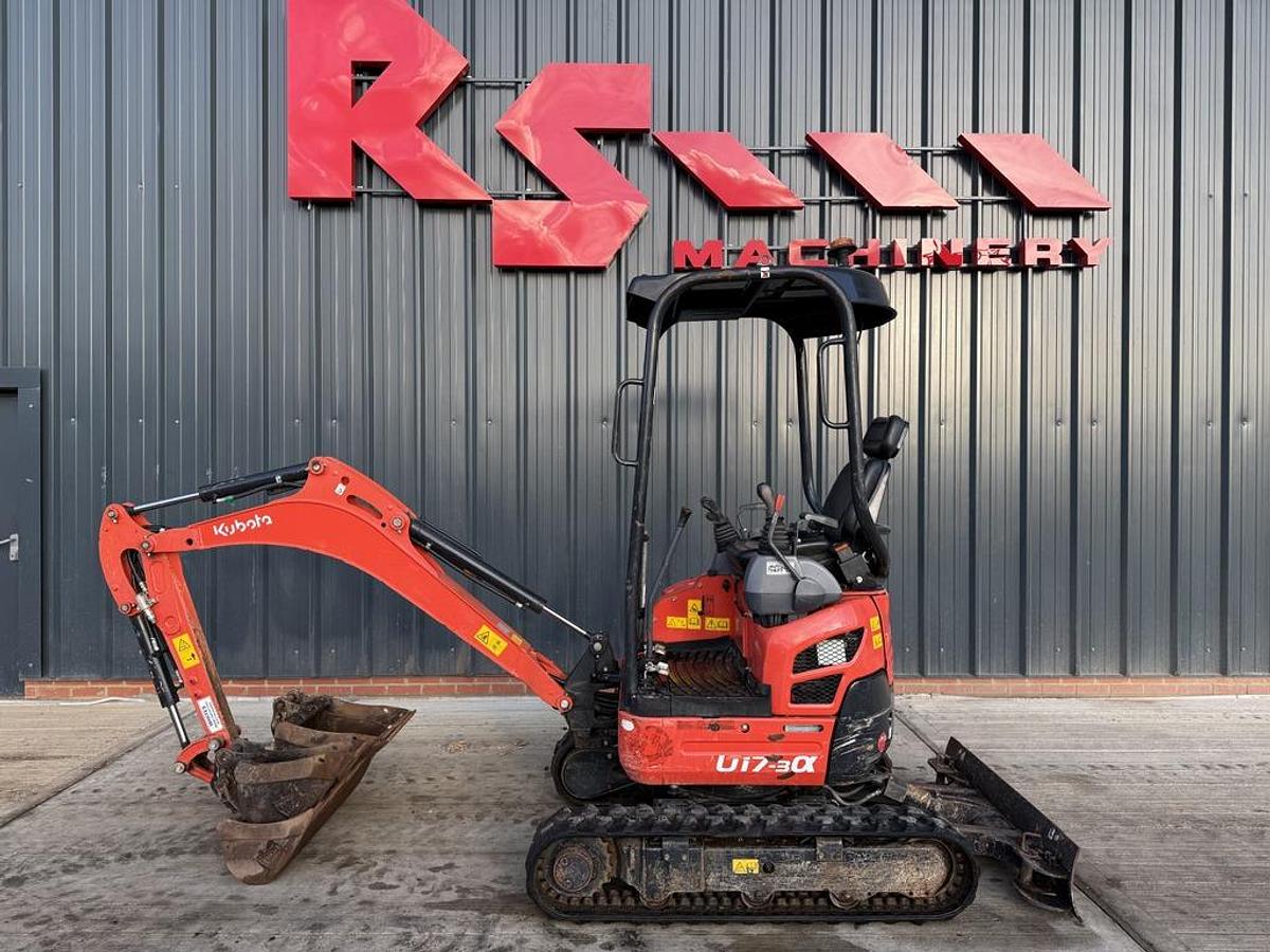 Used Kubota U17-3 1,7t Mini Excavator