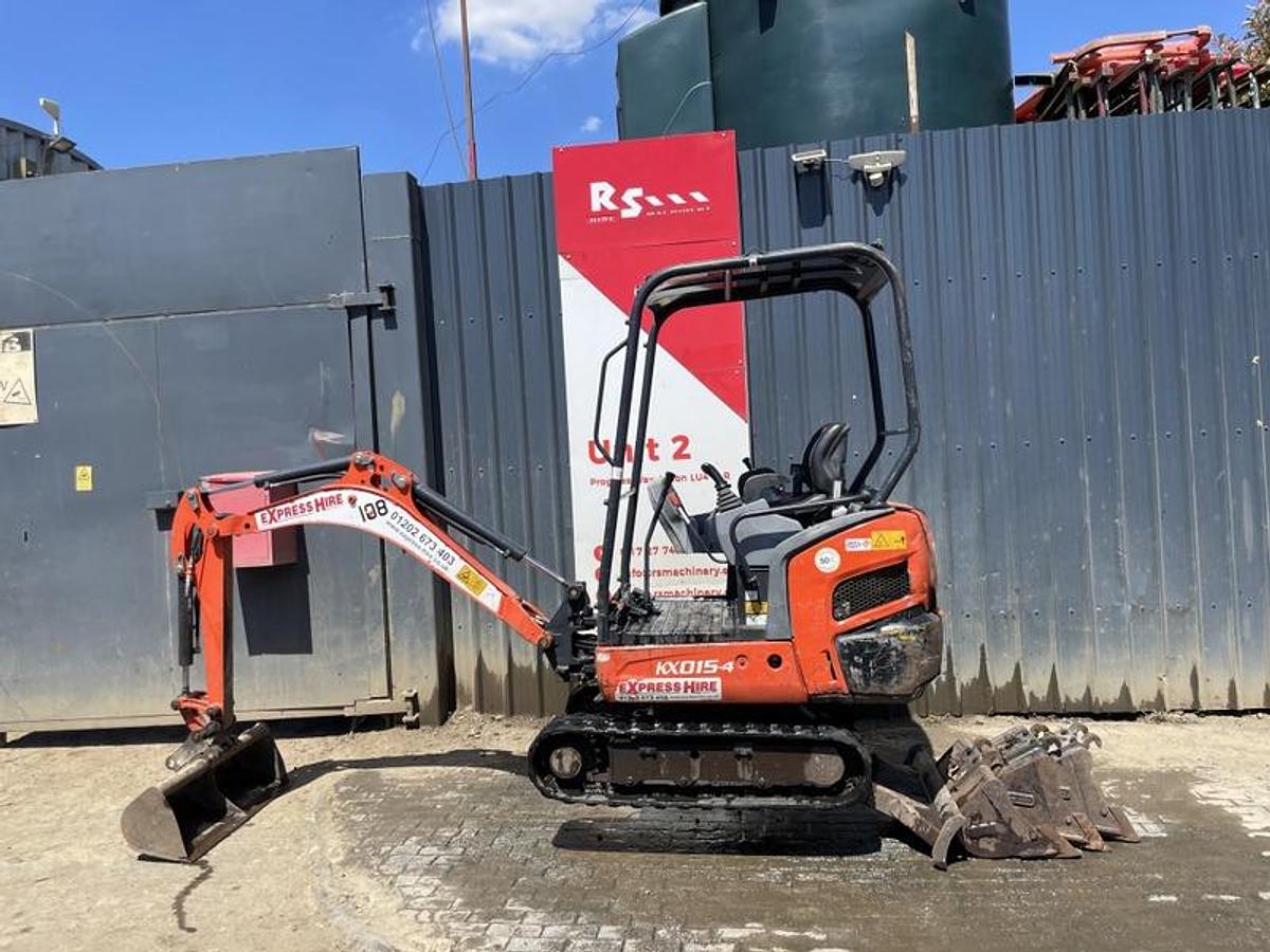 Used Kubota KX015-4 1.5t Mini Excavator