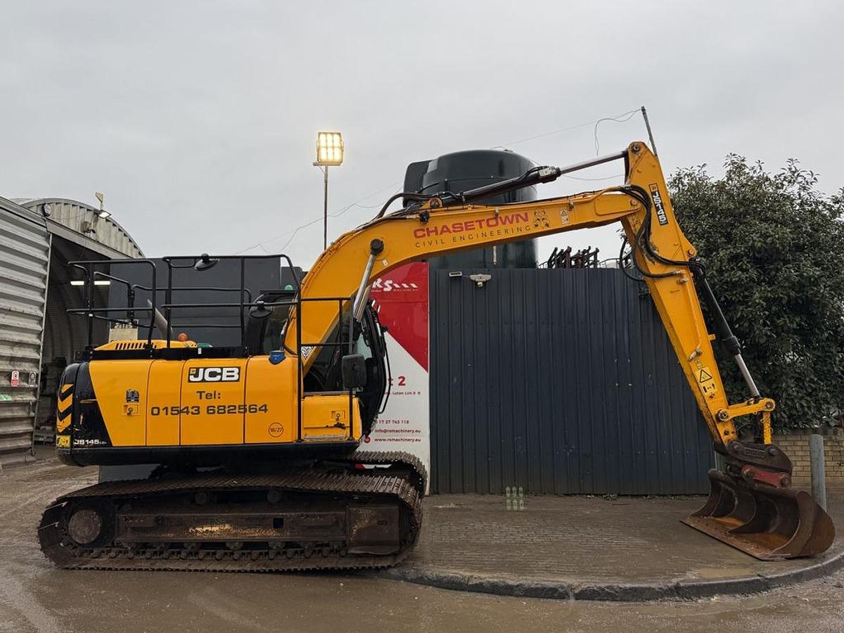 Used JCB JS145 LC 15t Tracked Excavator