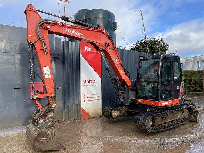 Used KUBOTA KX080-4