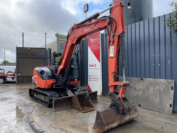 Used Kubota KX080-4 8t Midi Excavator