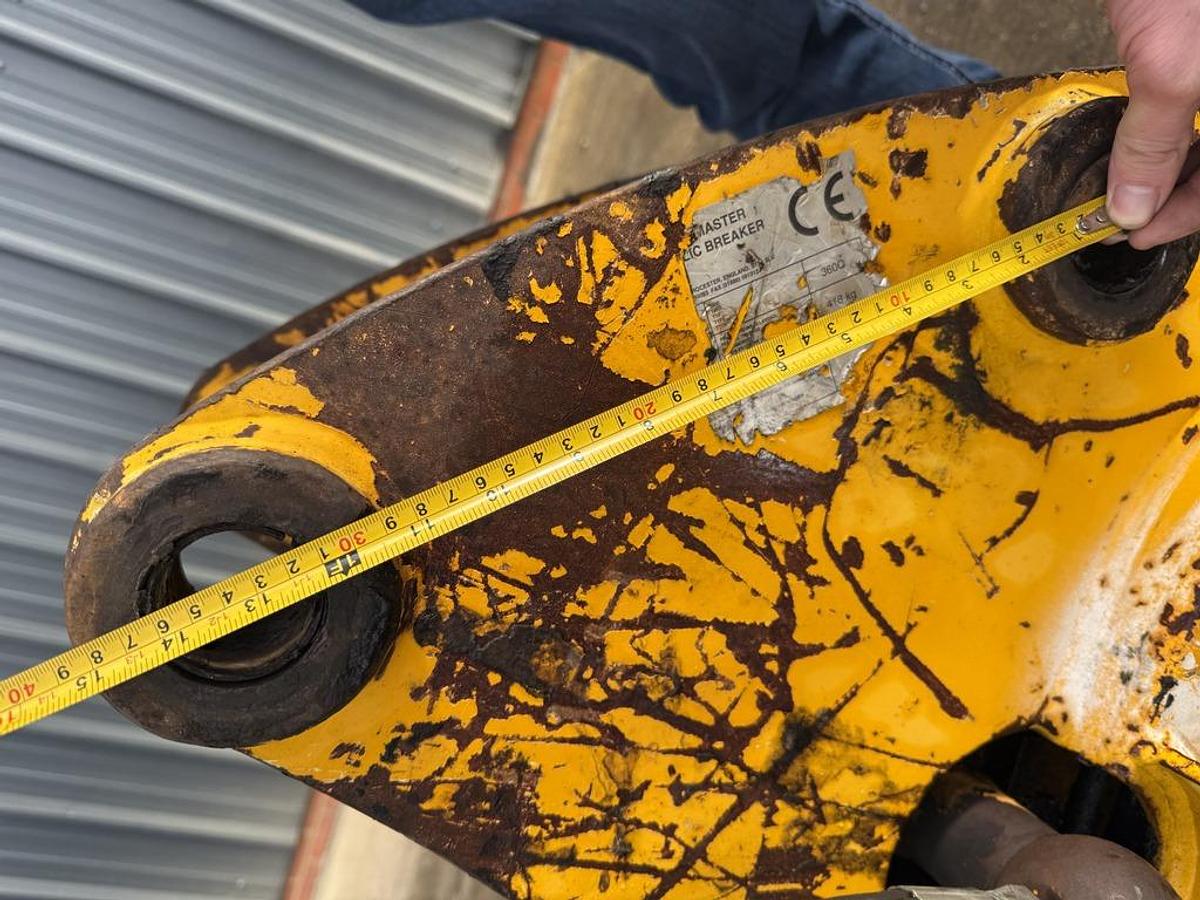 Used JCB HM360Q 5,0 - 8,5t Hydraulic Breaker for 3CX