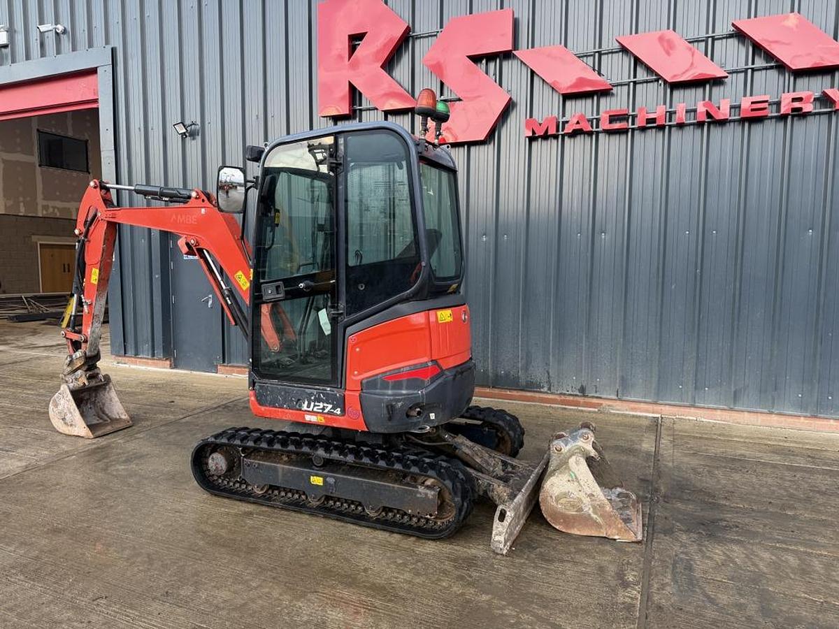 Used Kubota U27-4 2.7t Mini Excavator