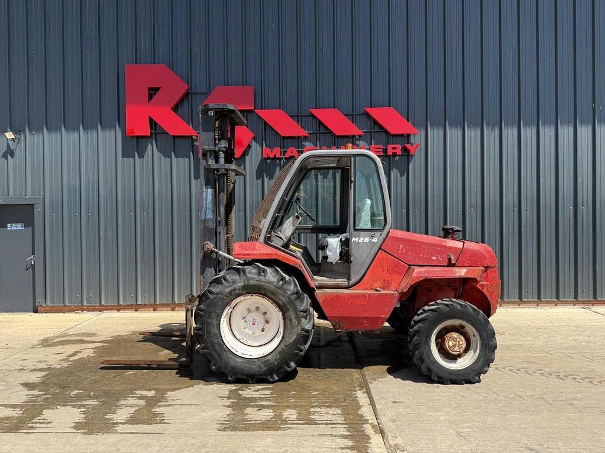 Used Manitou M26-4 2.6t Rough Terrain Forklift