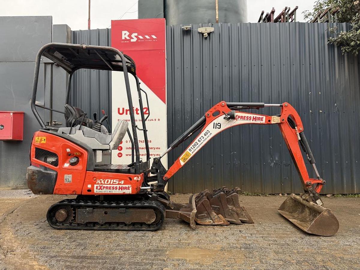 Used Kubota KX015-4 1.5t Mini Excavator